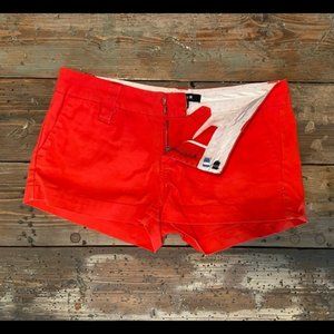 NWOT Red Hurley Khaki Short